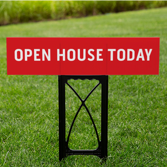 Open House Roadside Directional Signs (11 Signs)