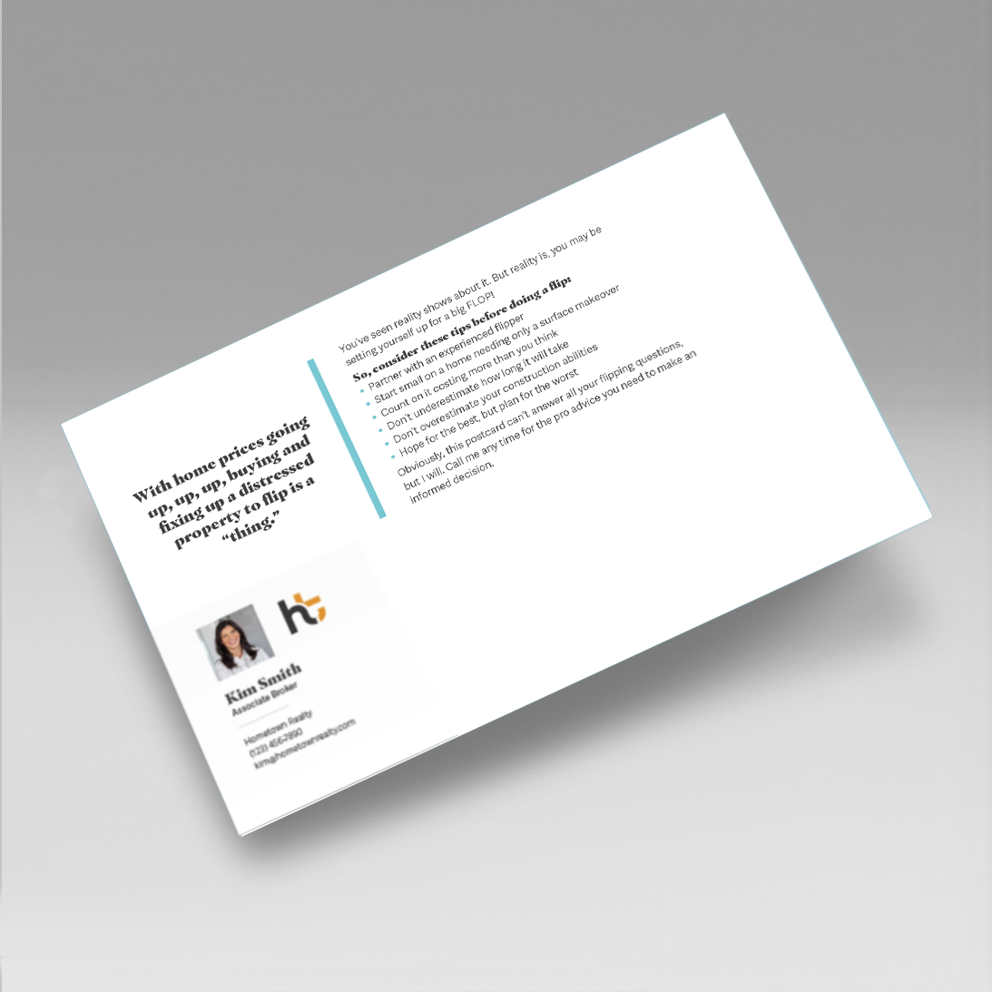 DIRECT MAIL: Fix & Flip (Pack of 50 Personalized Cards)