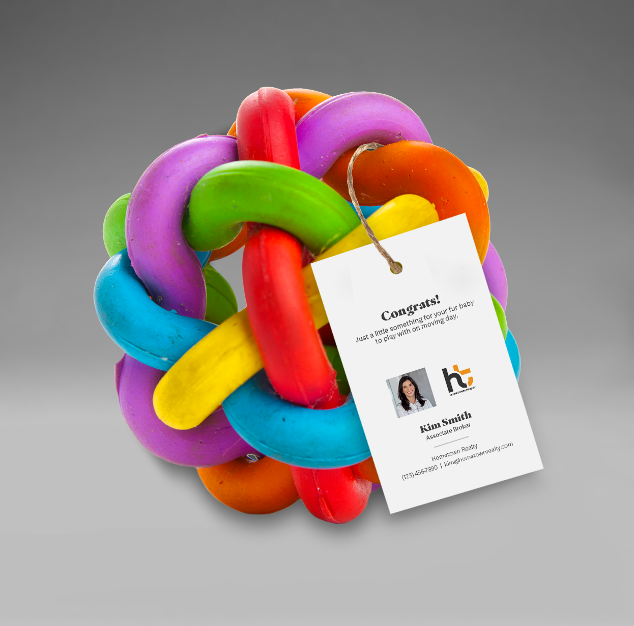 MOVING DAY: Pet Toy (10 Personalized Tags)