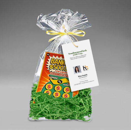 HOLIDAY: Lottery Ticket (10 Personalized Tags)