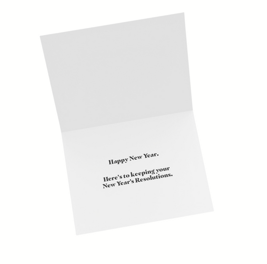 New Year's Resolution Note Cards (Pack of 10)