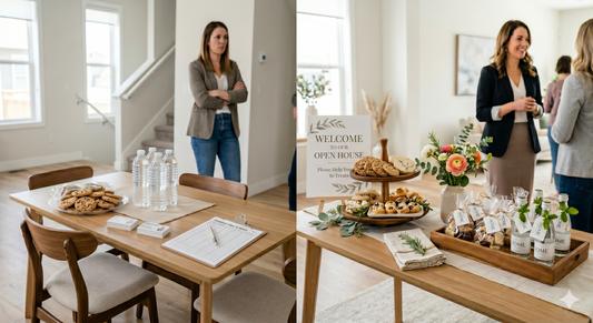 Let's Be Real...Your Open House Table Is Talking