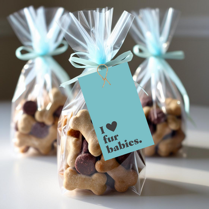 Holiday Pop By Tags - Valentine's Day Pet Treats (Pack of 20)