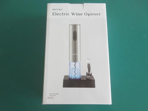 HOUSIVERSARY:  Stainless Steel Electric Wine Opener