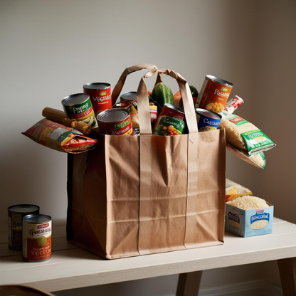 Community Food Drive (20 Personalized Tags)