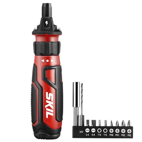 HOUSIVERSARY: SKIL Rechargeable 4V Cordless Screwdriver with Circuit Sensor Technology