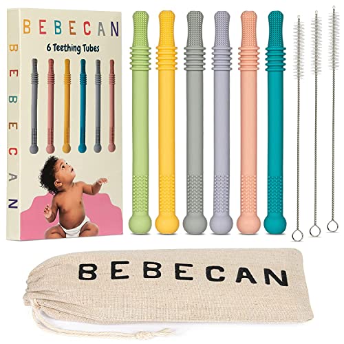 NEW BABY: Super Soft Silicone Teething Sticks for Babies