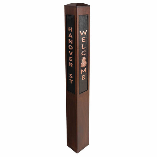 CLOSING: Custom Address Sign Post