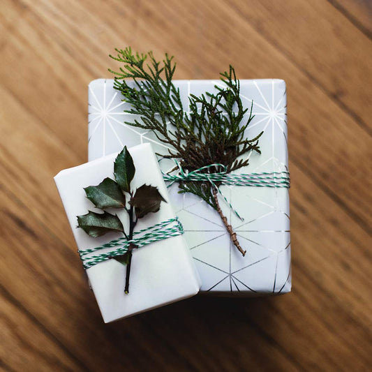 Tenn Well Green and White Twine, 656 Feet Cotton Bakers Twine Perfect for Baking, Butchers, Crafts, Gift Wrapping, Christmas Decoration