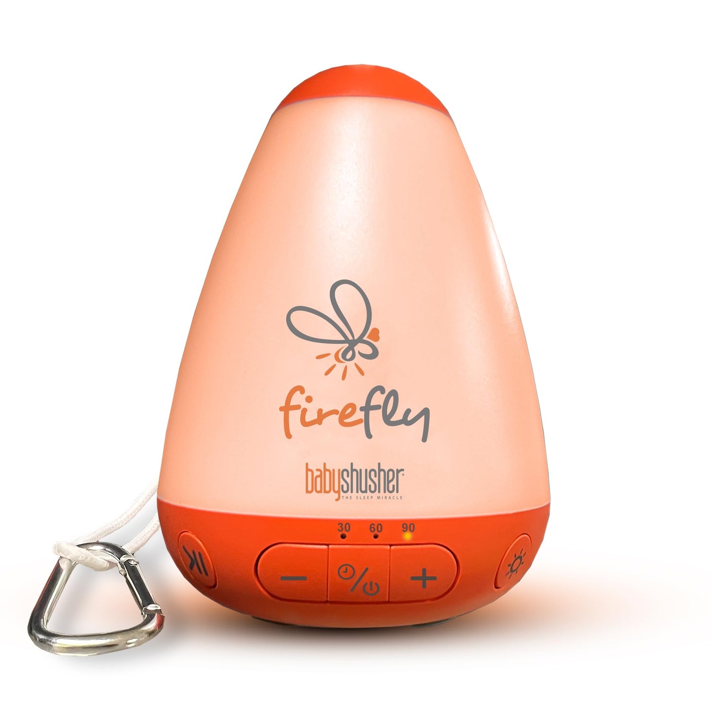 NEW BABY: Baby Shusher Firefly -  Portable Sound Machine Night Light