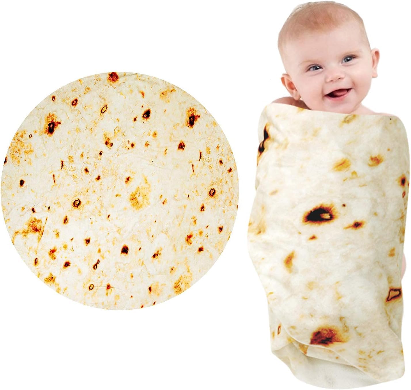 NEW BABY: Tortilla Baby Swaddle Blanket