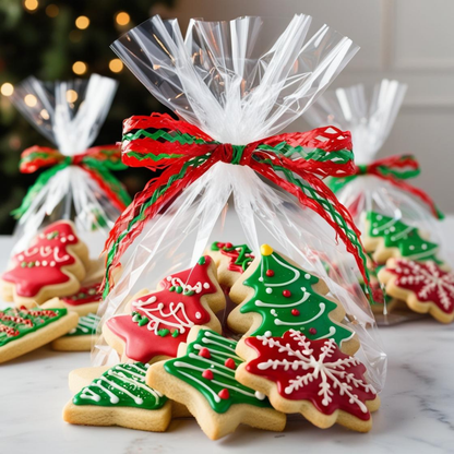Holiday Pop By Tags - Christmas Cookies (Pack of 20)