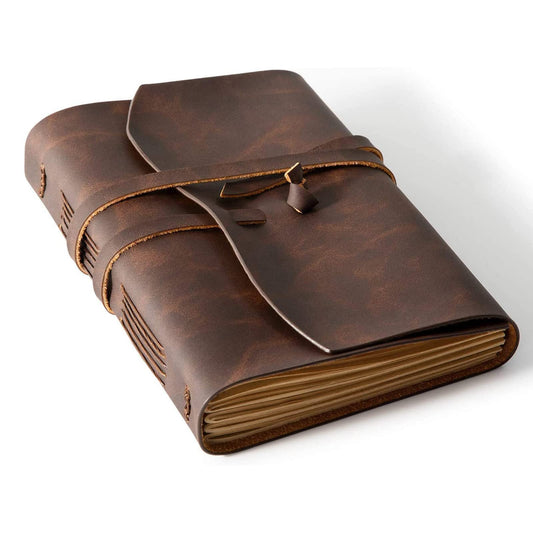 RETIREMENT: Genuine Leather Travel Journal Notebook