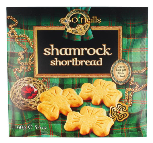 ST PATRICK'S DAY: O'Neills Shamrock Shortbread Cookies, 5.6 Ounce