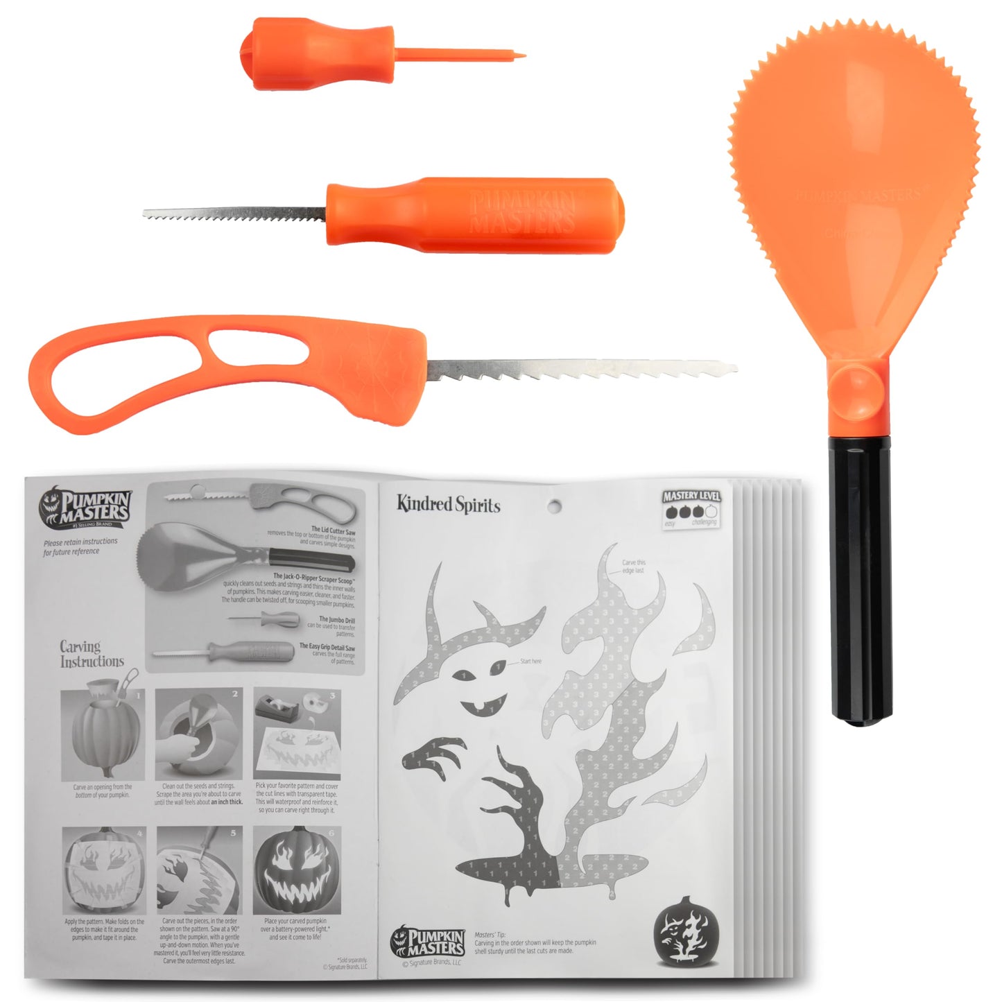 Pumpkin Masters Premium All in One Carving Kit