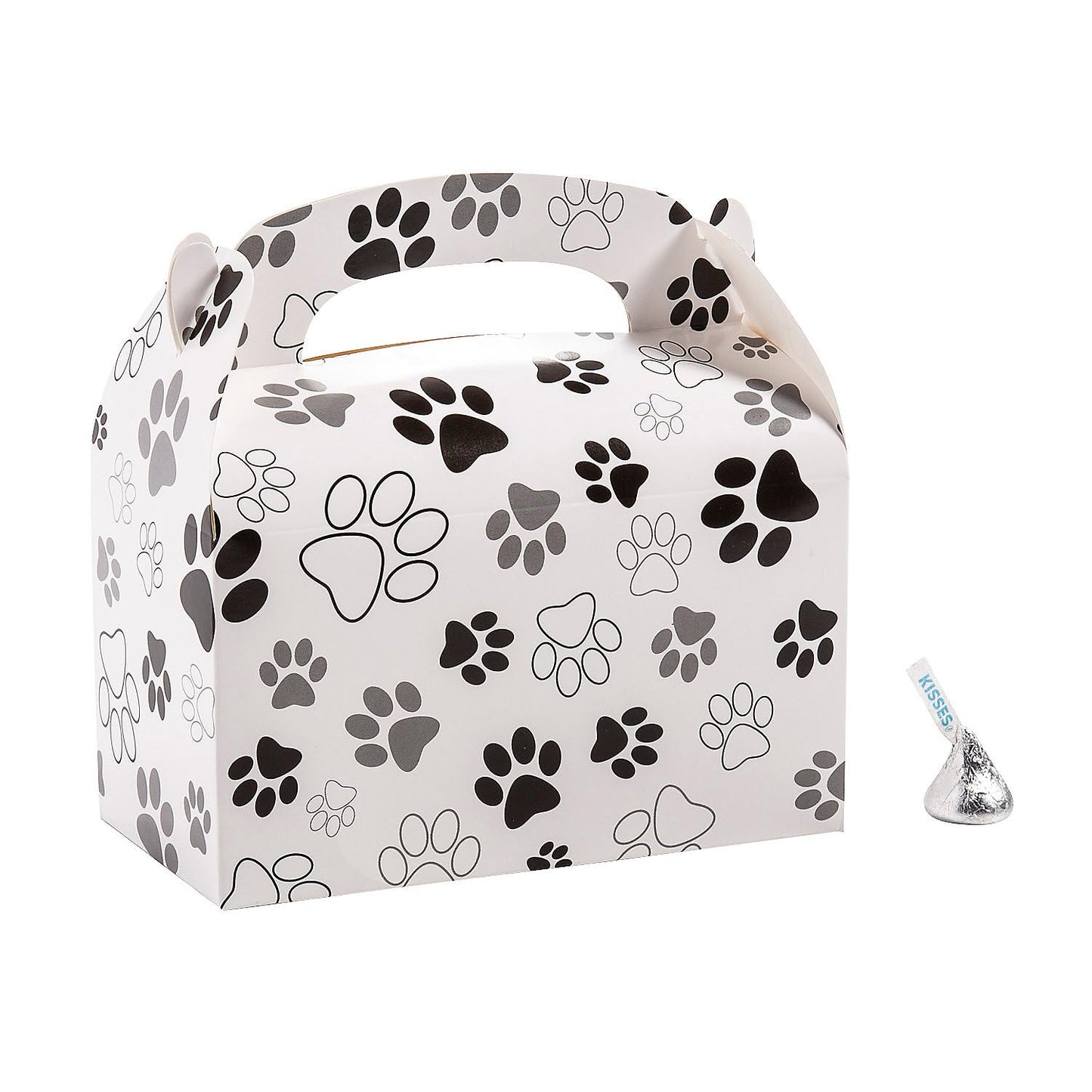 Fun Express Paw Print Party Favor Boxes (12 pieces)