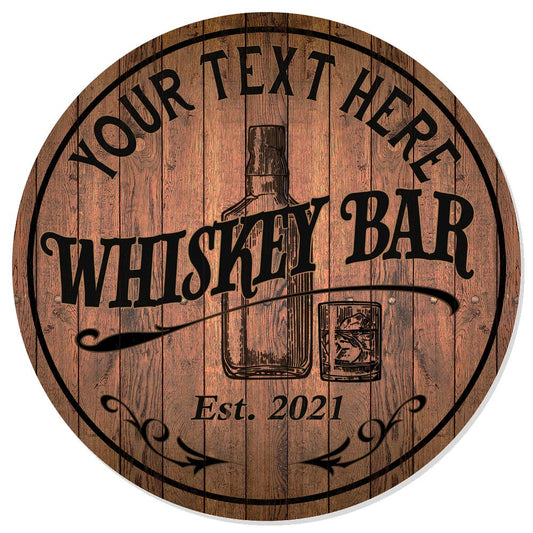 CLOSING: Personalized Bar Sign