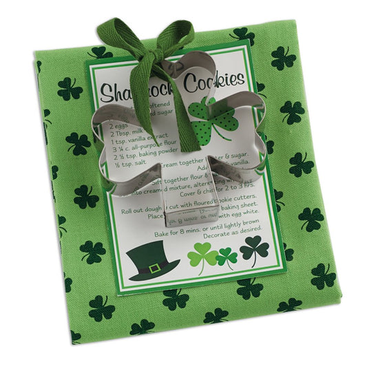 ST PATRICK'S DAY: Shamrock Cookie Gift Set