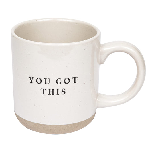 Sweet Water Motivational Stoneware Coffee Mug (14 Oz)