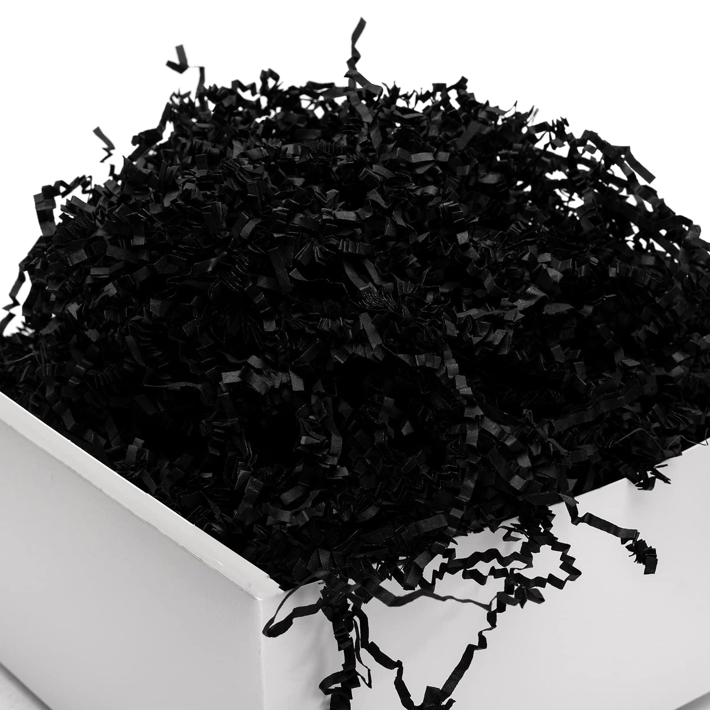 Mefleet Black Crinkle Cut Shredded Paper (1 LB)