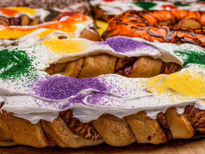 MARDI GRAS: Caluda's Traditional King Cake