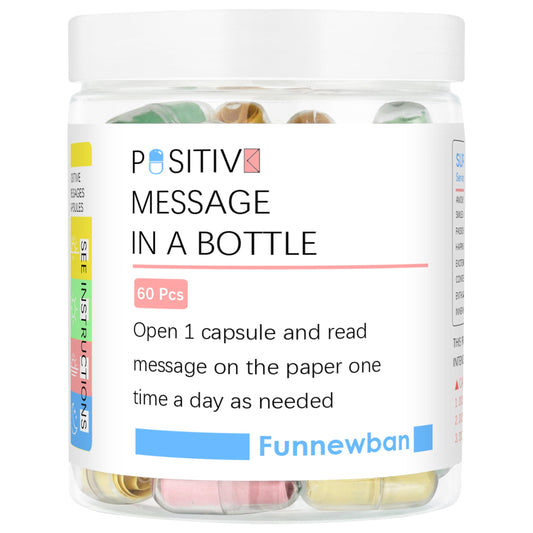 Funnewban Positive Messages in a Bottle