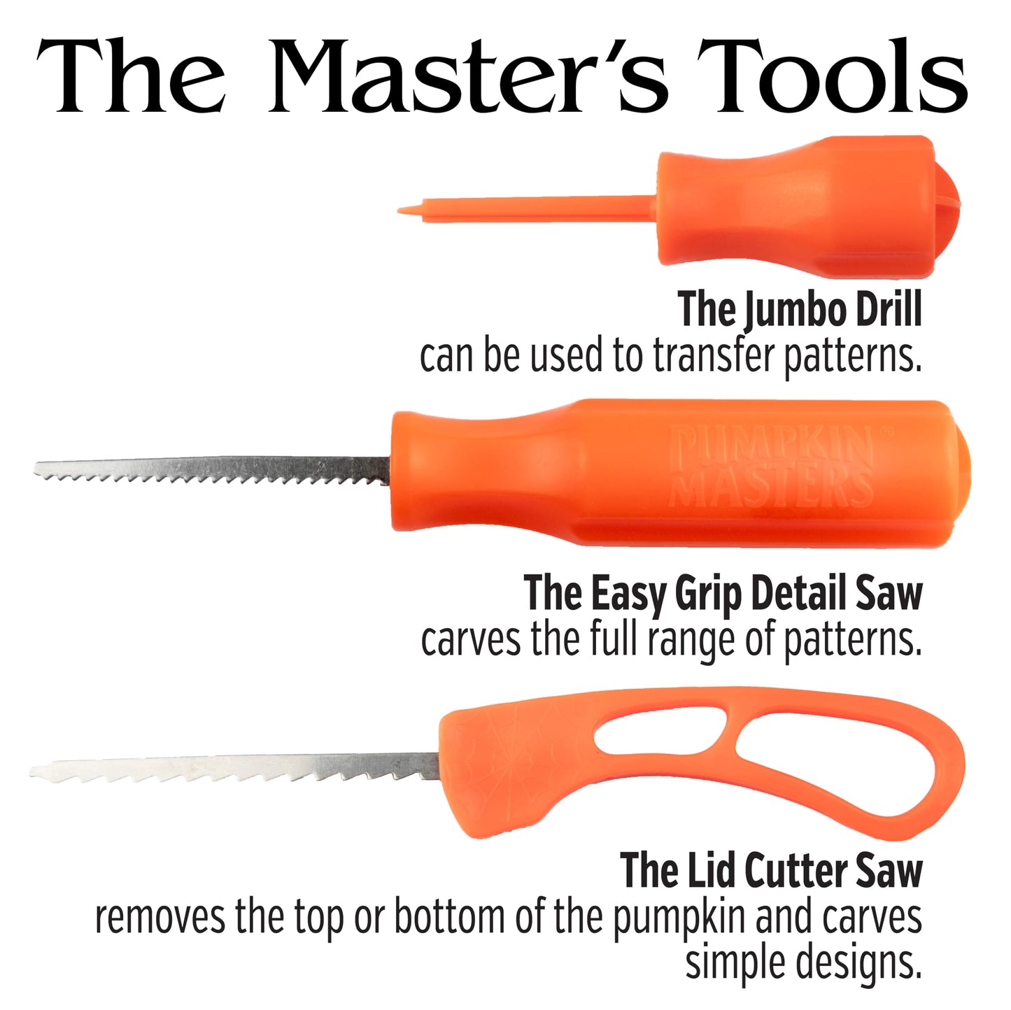 Pumpkin Masters Premium All in One Carving Kit