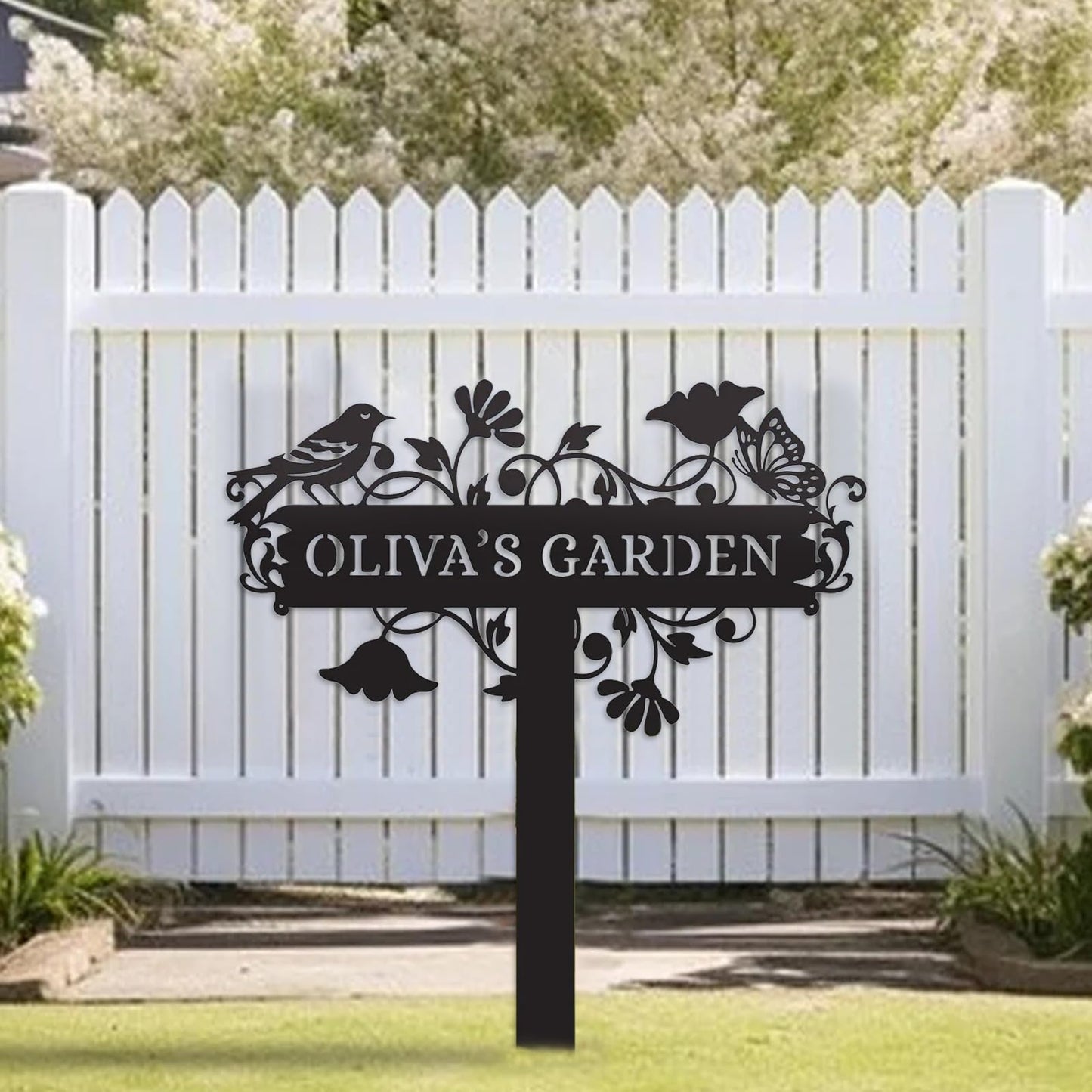 HOUSIVERSARY: Personalized Garden Stake Metal Sign