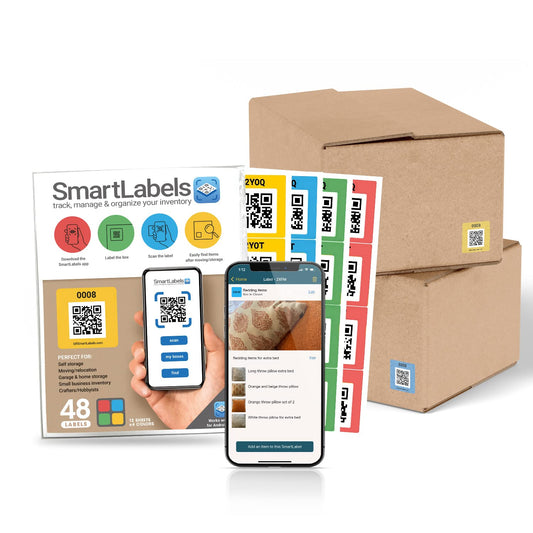 UNDER CONTRACT: QR Code Color Coded Scannable Smart Labels