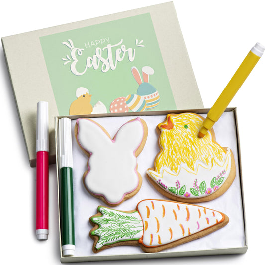 EASTER: Happy Easter Gourmet Sugar Cookie Decorating Kit