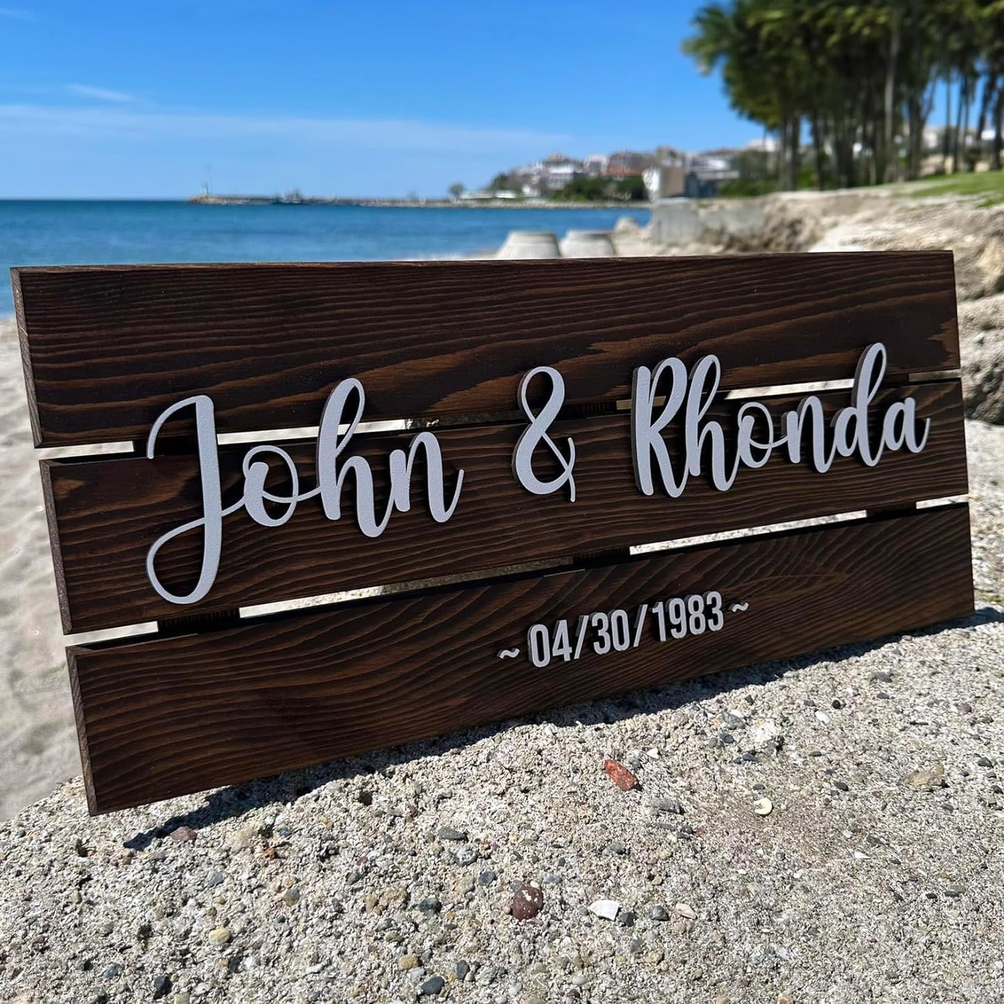 CLOSING: Personalized Wooden Name Sign