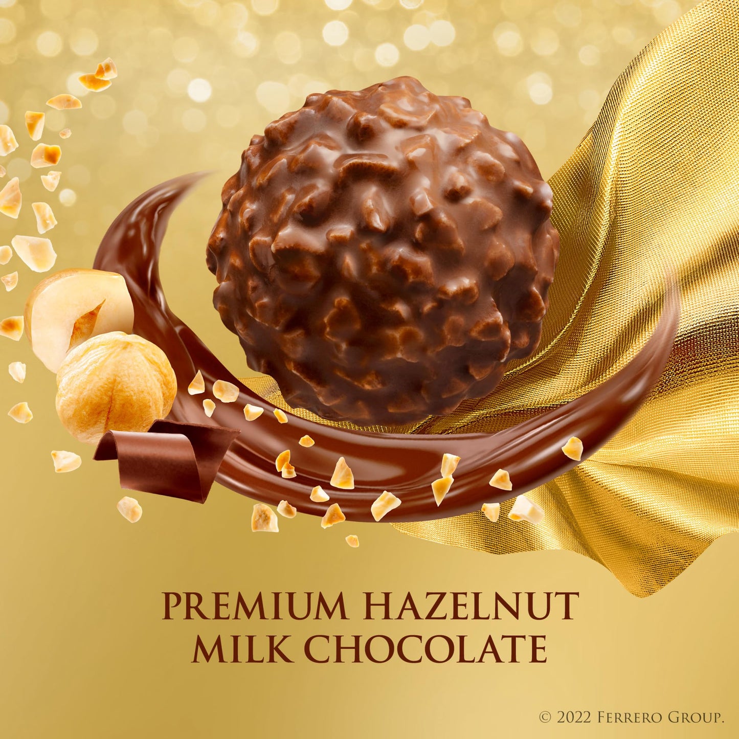 EASTER: Ferrero Rocher, 13 Count, Premium Gourmet Milk Chocolate