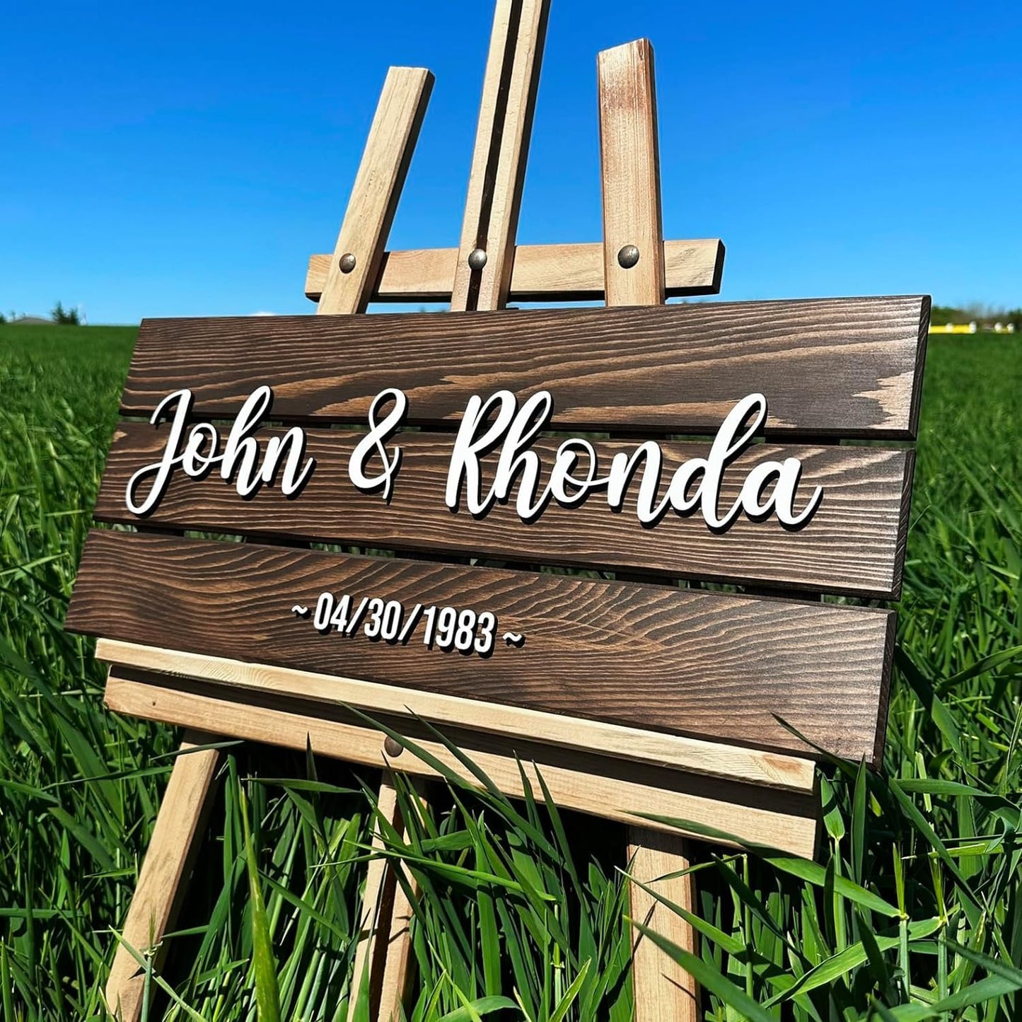 CLOSING: Personalized Wooden Name Sign