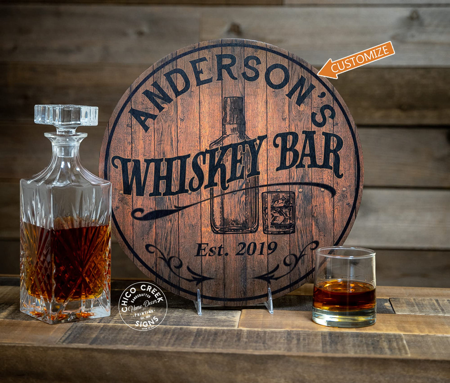 CLOSING: Personalized Bar Sign