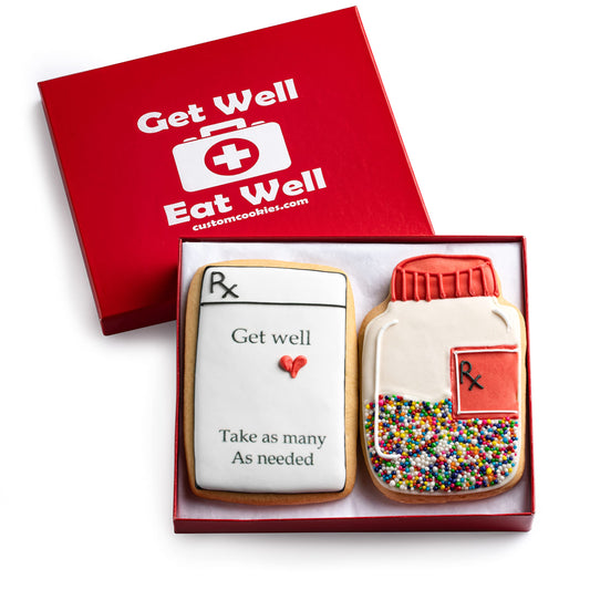 Get Well Cookies (Set of 2)