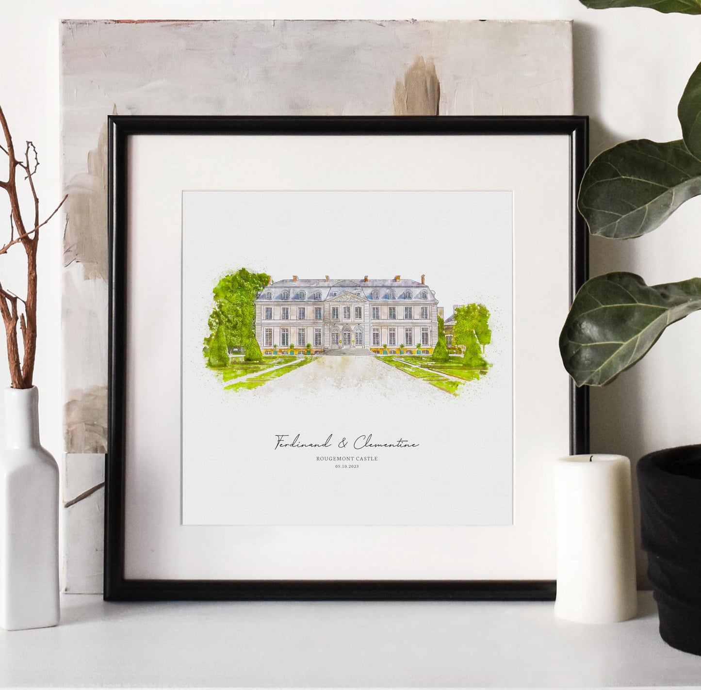 WEDDING: Wedding Venue Print