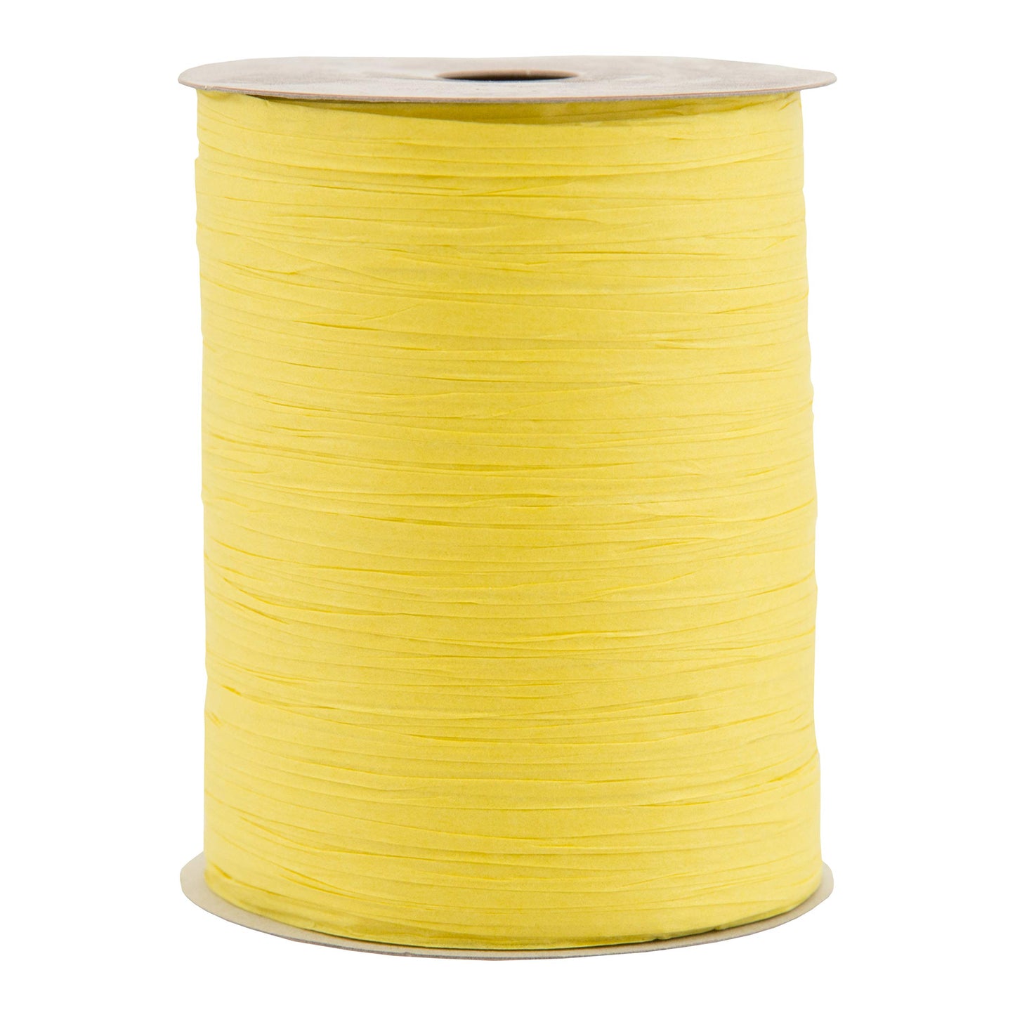 Berwick Offray Matte Yellow Daffodil Raffia Ribbon, 1/4'' Wide, 100 Yards