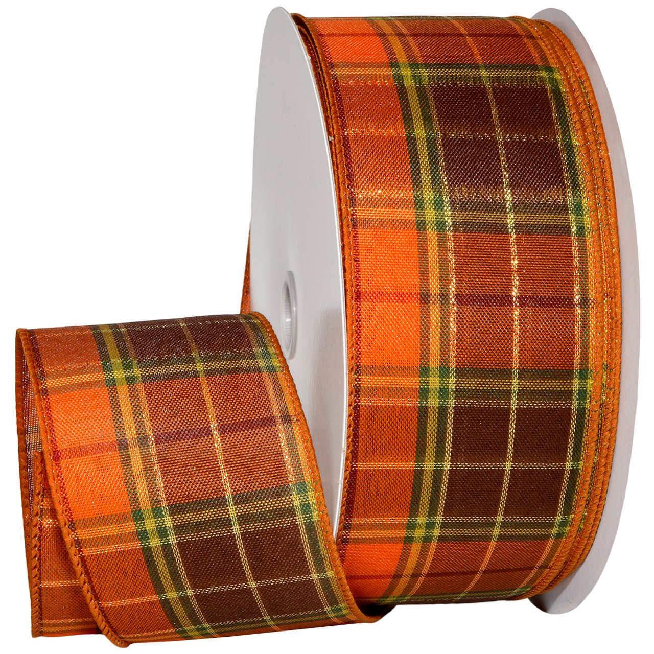 More Fall Harvest Orange Ribbon, 2 1/2" x 50 Yard