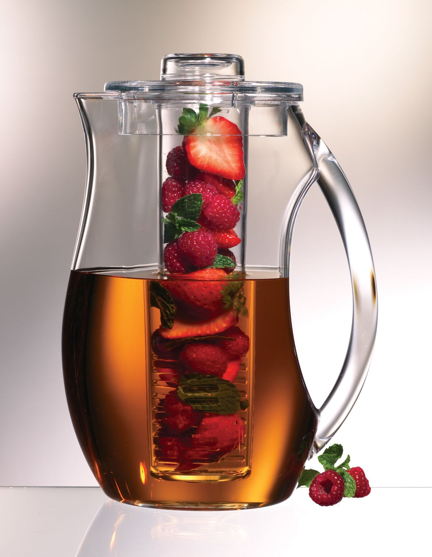 HOUSIVERSARY:  Prodyne Fruit Infusion Flavor Pitcher, Clear, 93 oz.