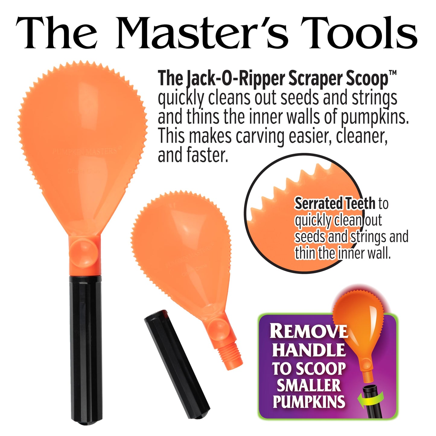 Pumpkin Masters Premium All in One Carving Kit