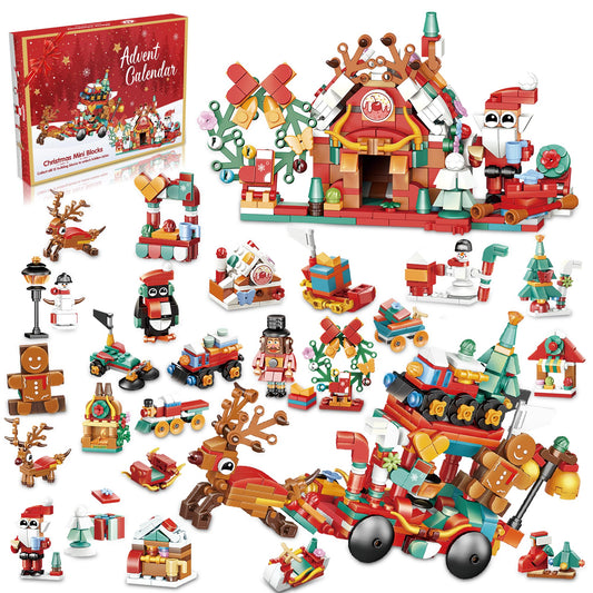 CHRISTMAS: House Building Blocks Advent Calendar