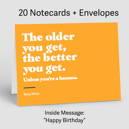 Birthday Note Card Bundle (12 Month Supply)