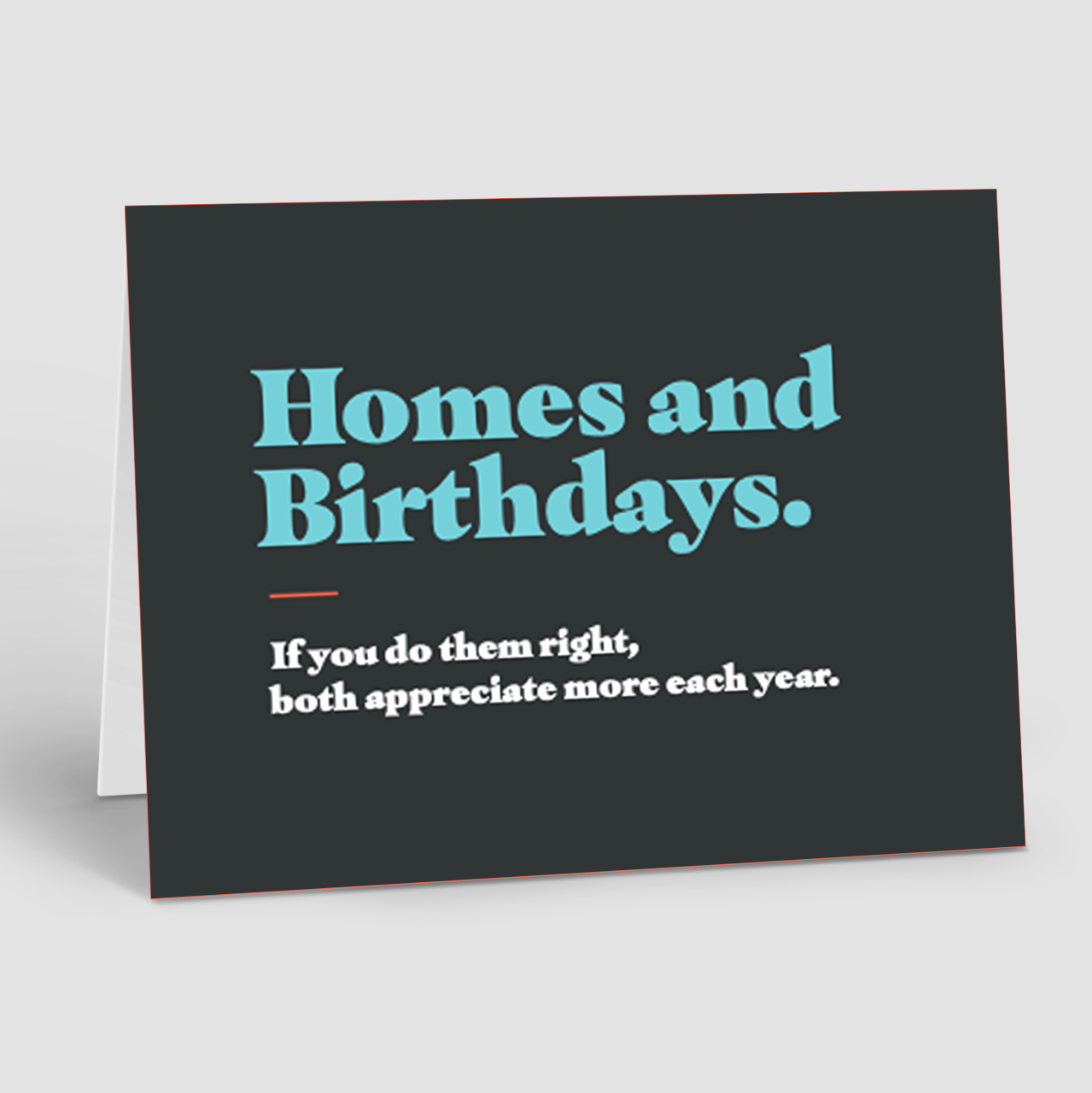 BIRTHDAY:  Homes & Birthdays (10 Personalized Cards)