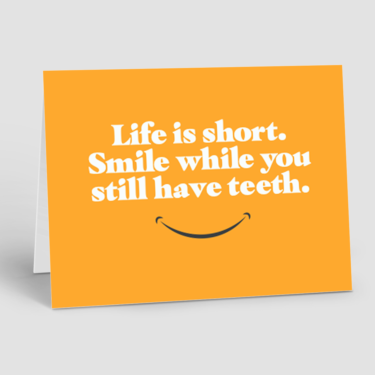 BIRTHDAY: Life is Short (10 Personalized Cards)