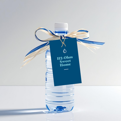 Open House Beverage Tags - Bottle Water (Pack of 20)