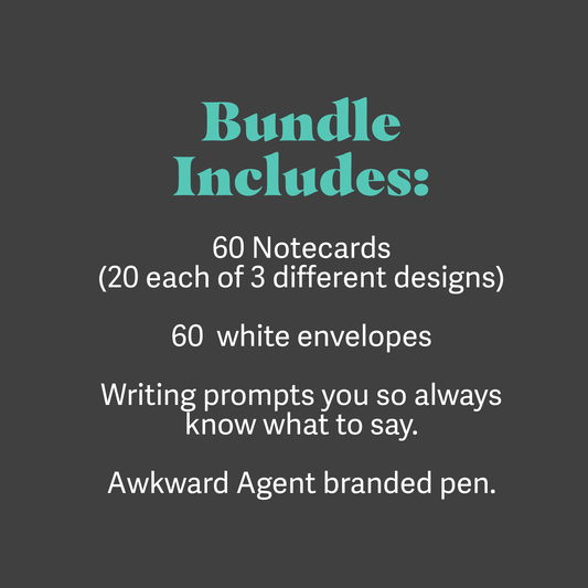 Birthday Note Card Bundle (12 Month Supply)