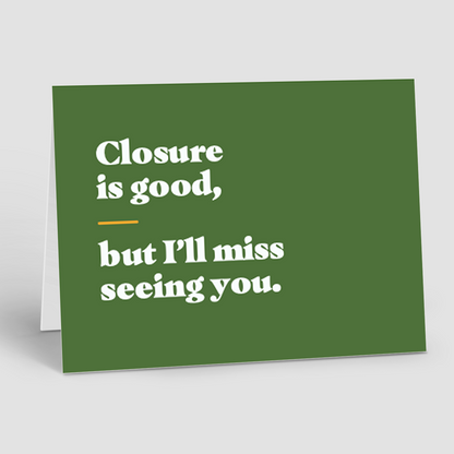 Closing Notecards – Closure Is Good (Pack of 10)
