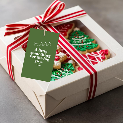 Holiday Pop By Tags - Christmas Cookies (Pack of 20)