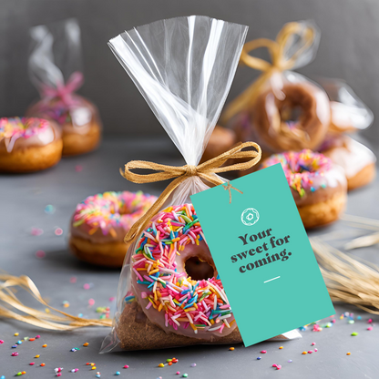 Open House Treat Tags - Donut (Pack of 20)