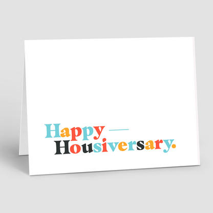 Housiversary Notecards – Happy Housiversary (Pack of 10)